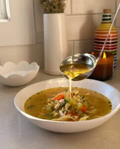 Easy Chicken Noodle Soup - Sammy Montgoms