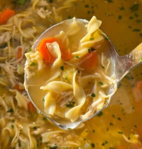 Easy Chicken Noodle Soup - Sammy Montgoms